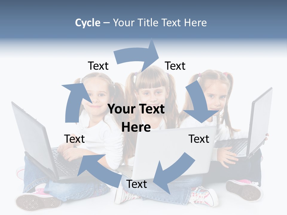 Student Caucasian Education PowerPoint Template