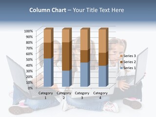 Student Caucasian Education PowerPoint Template