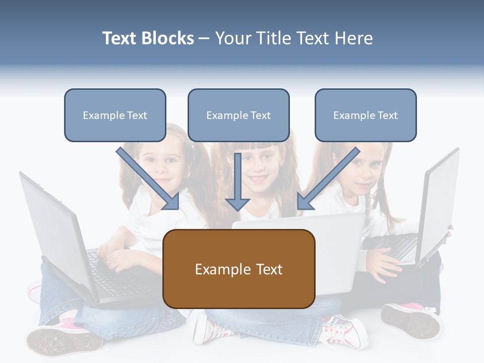 Student Caucasian Education PowerPoint Template