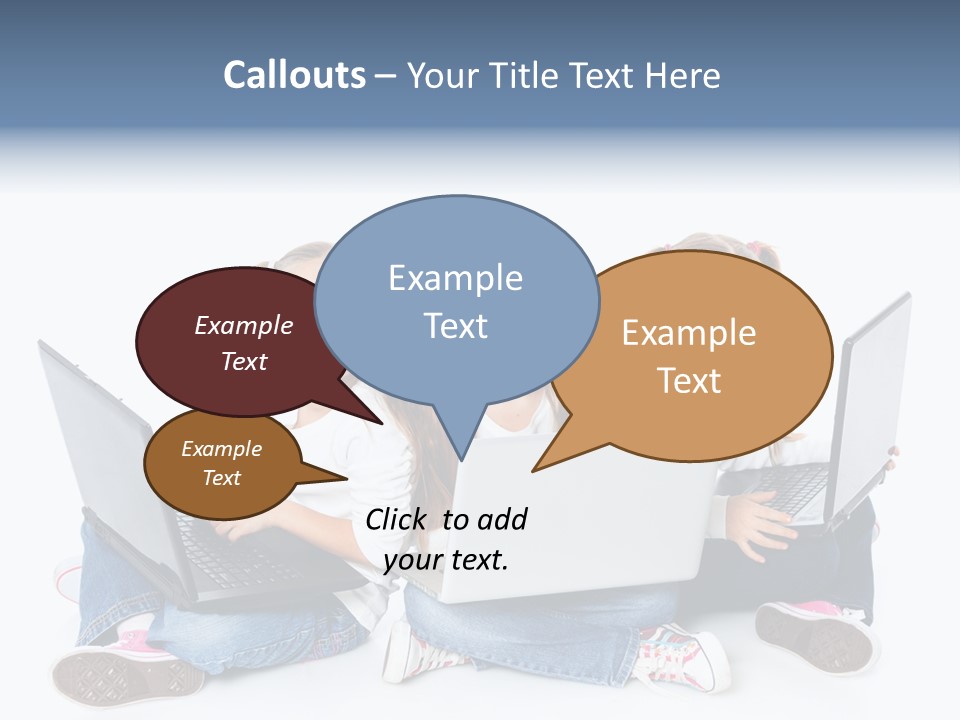 Student Caucasian Education PowerPoint Template