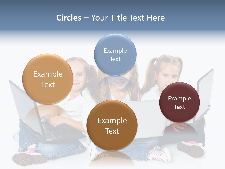 Student Caucasian Education PowerPoint Template