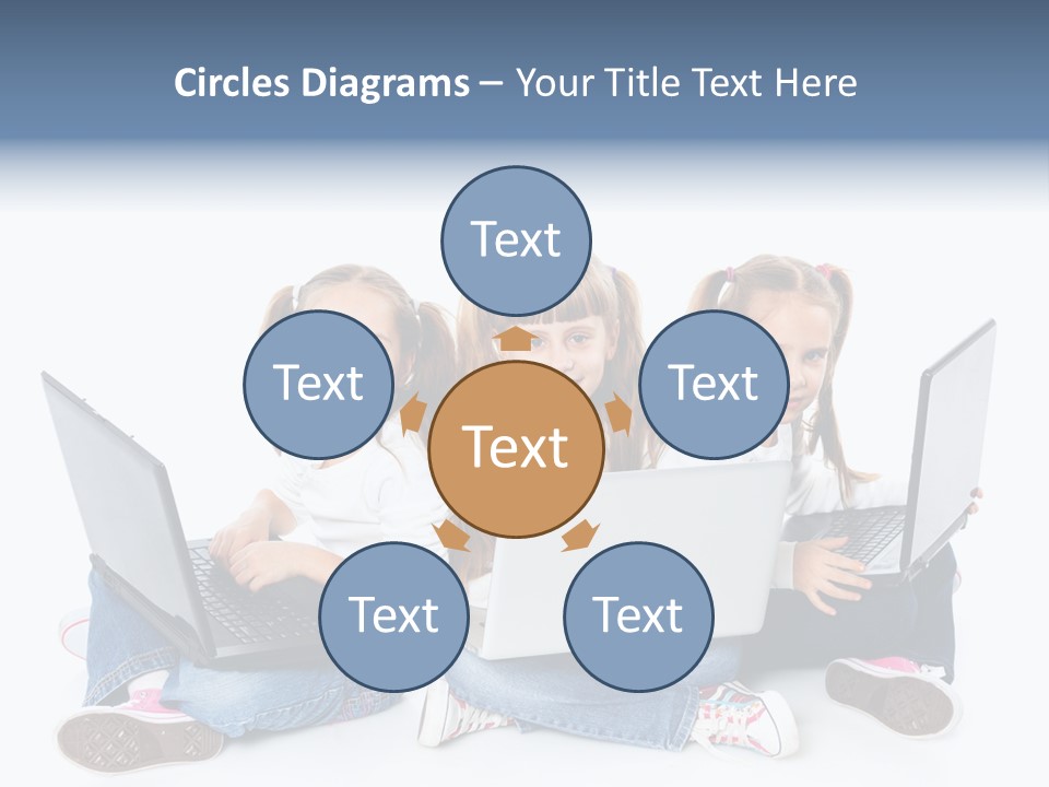 Student Caucasian Education PowerPoint Template