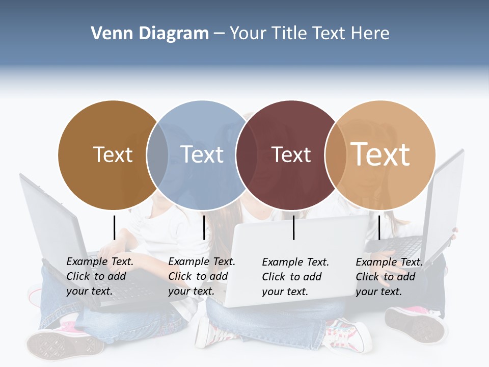 Student Caucasian Education PowerPoint Template