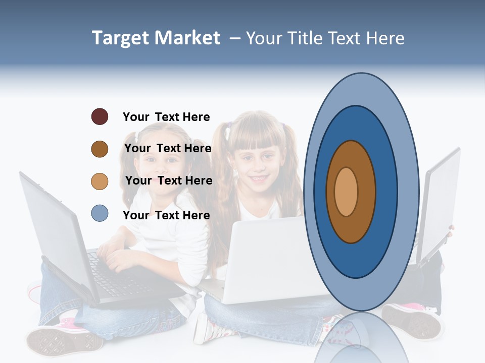 Student Caucasian Education PowerPoint Template