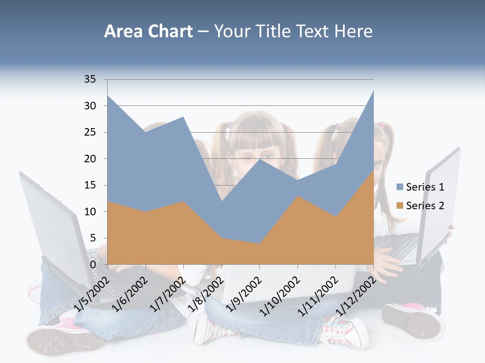 Student Caucasian Education PowerPoint Template