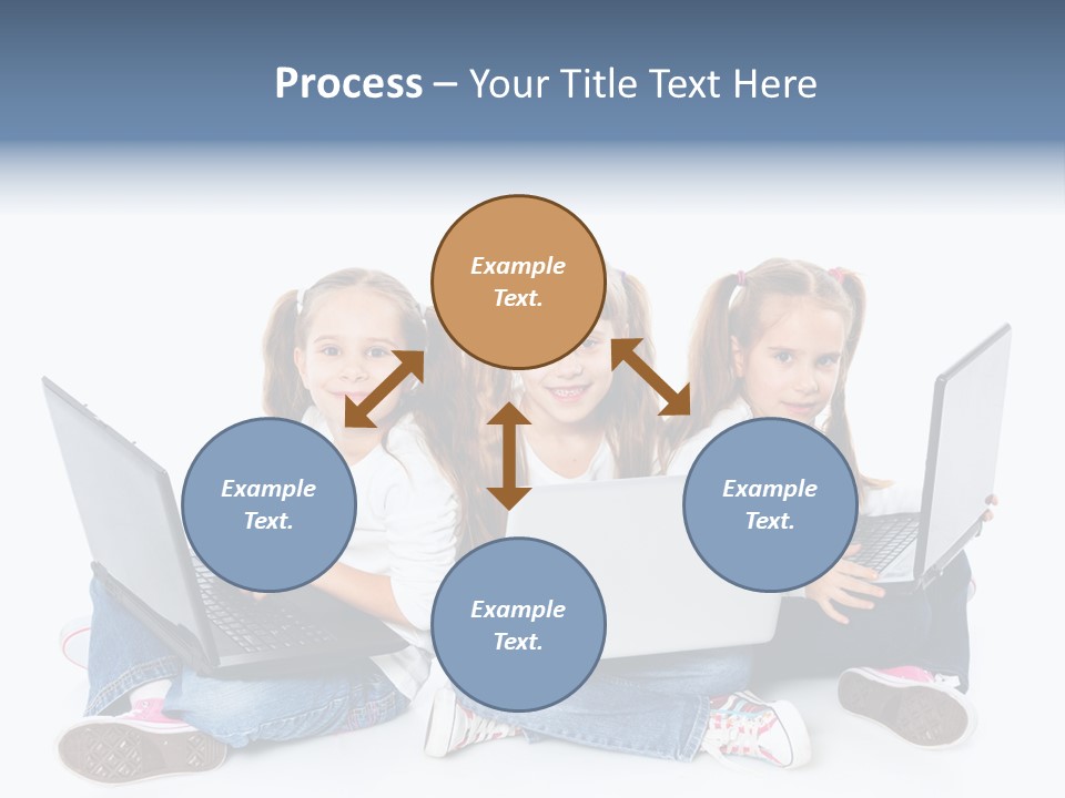 Student Caucasian Education PowerPoint Template