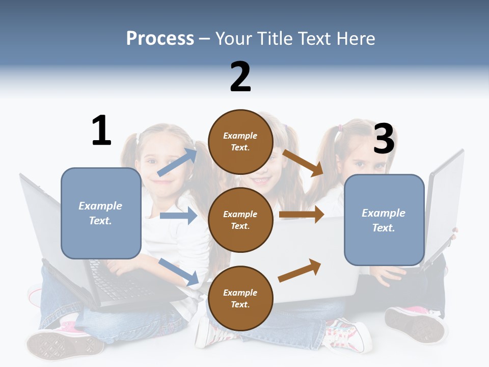 Student Caucasian Education PowerPoint Template