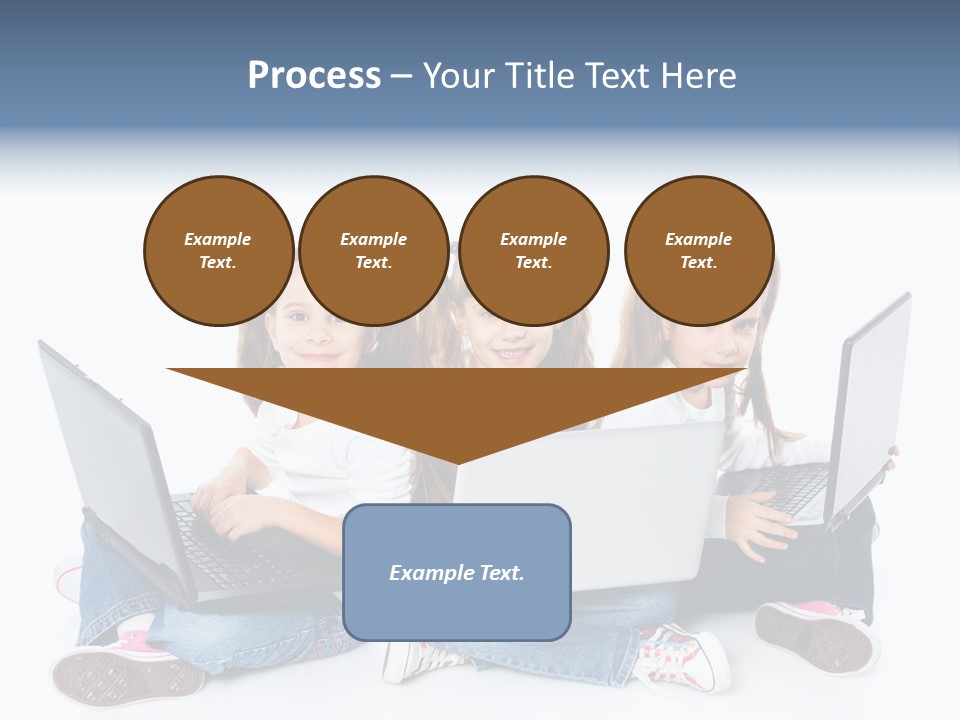 Student Caucasian Education PowerPoint Template