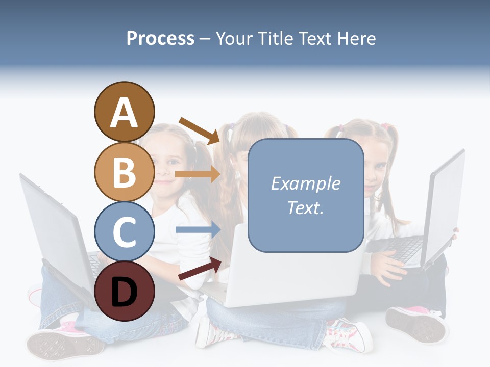 Student Caucasian Education PowerPoint Template