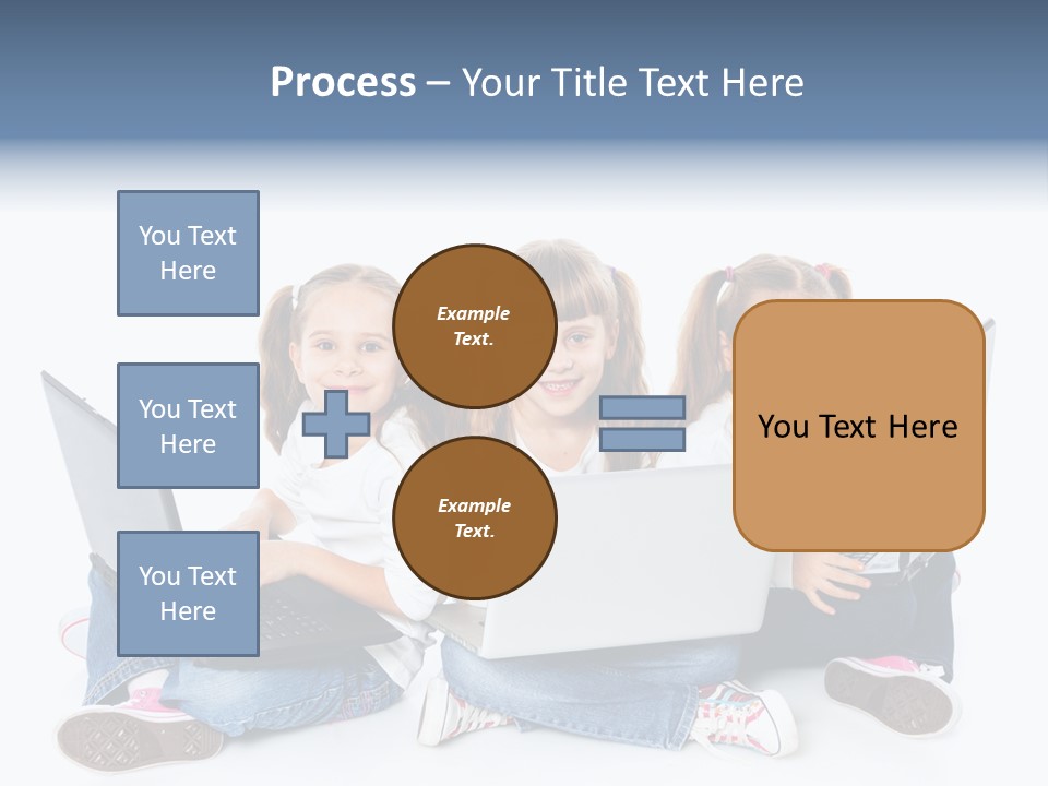 Student Caucasian Education PowerPoint Template