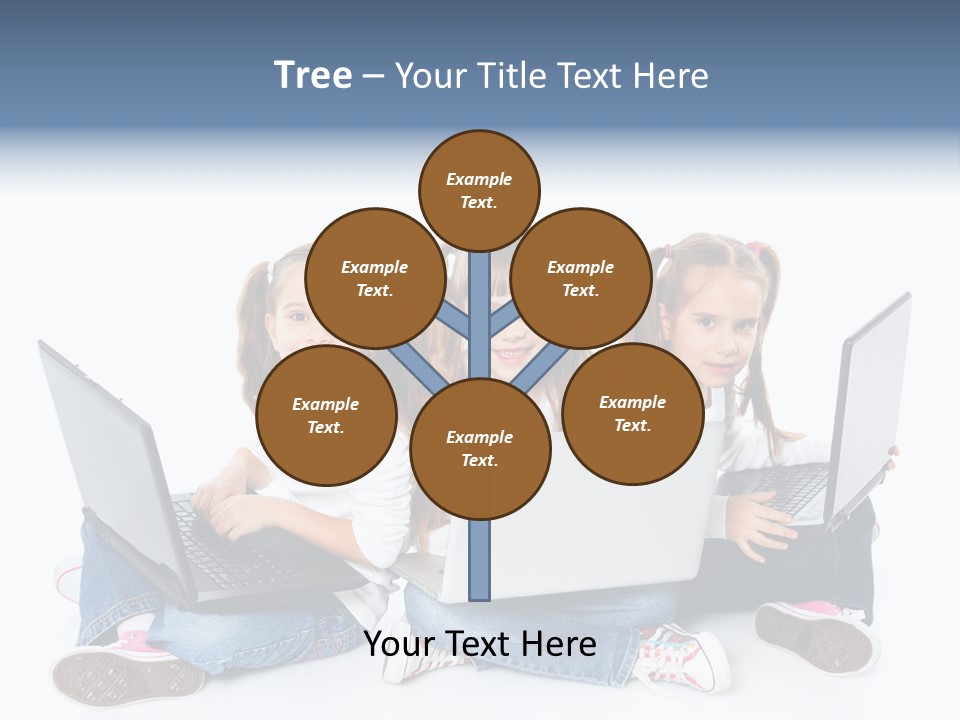 Student Caucasian Education PowerPoint Template