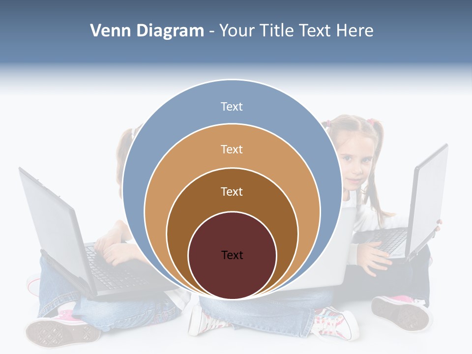 Student Caucasian Education PowerPoint Template