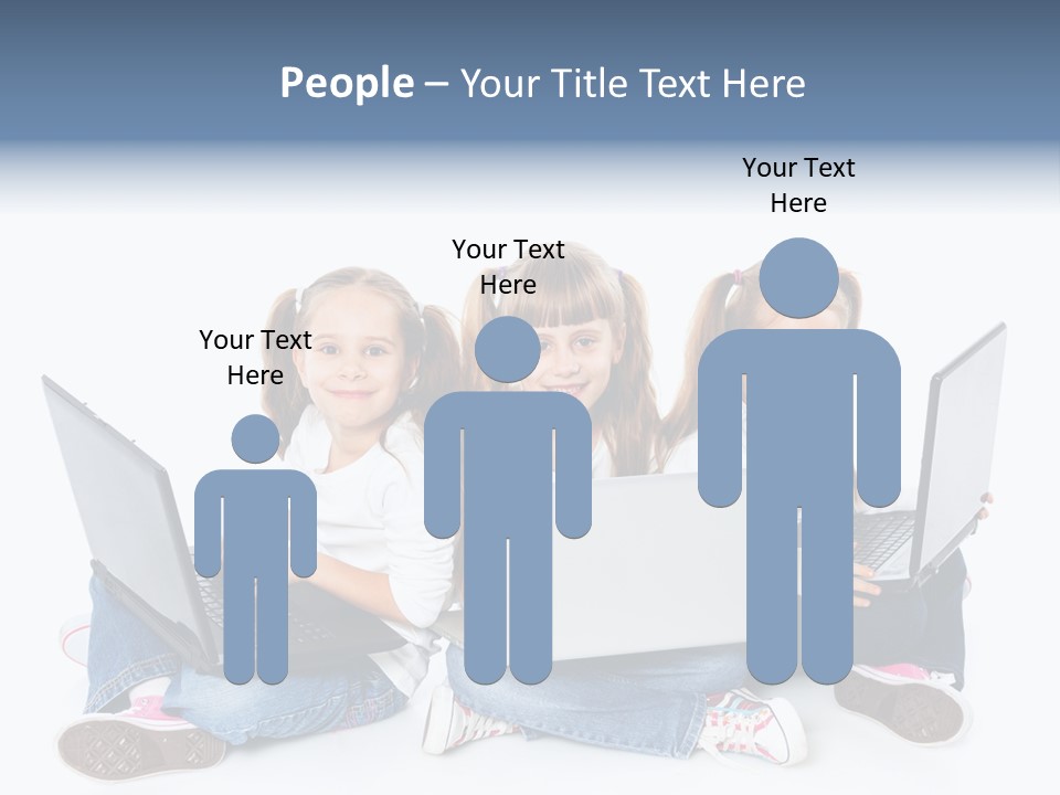 Student Caucasian Education PowerPoint Template