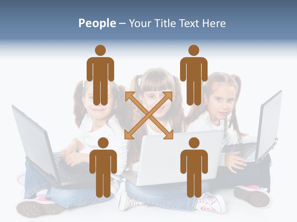 Student Caucasian Education PowerPoint Template