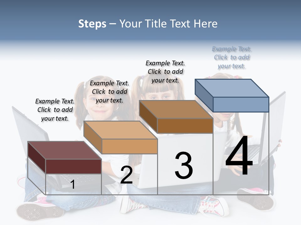 Student Caucasian Education PowerPoint Template