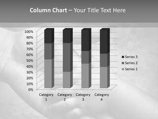 Men Body Palm PowerPoint Template