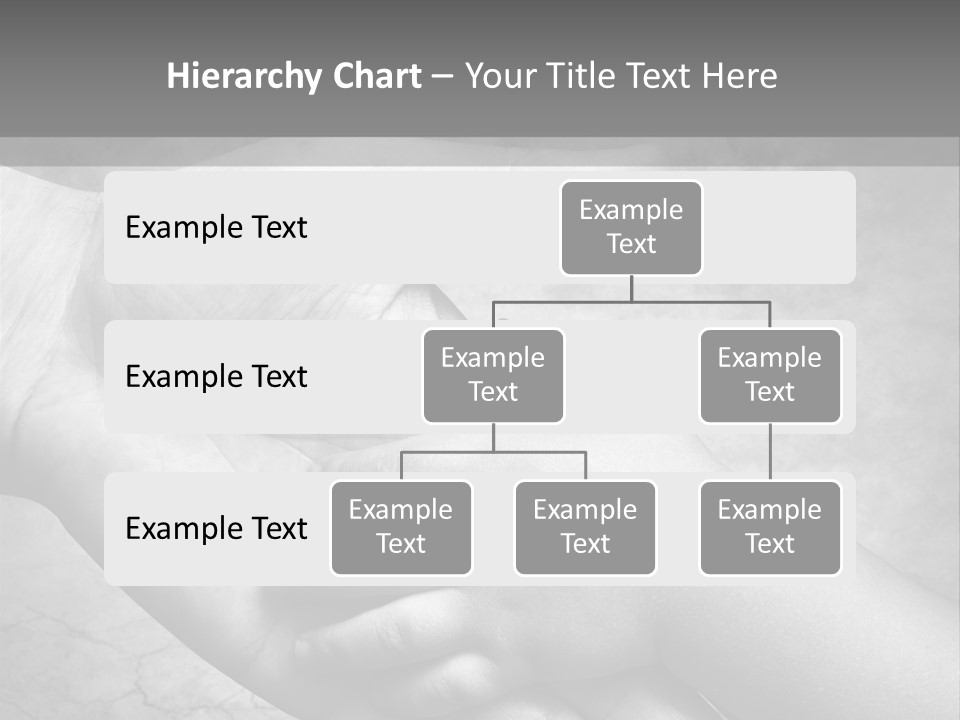 Men Body Palm PowerPoint Template
