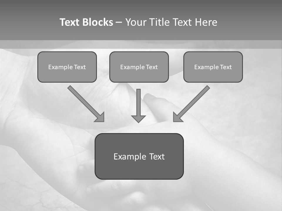 Men Body Palm PowerPoint Template