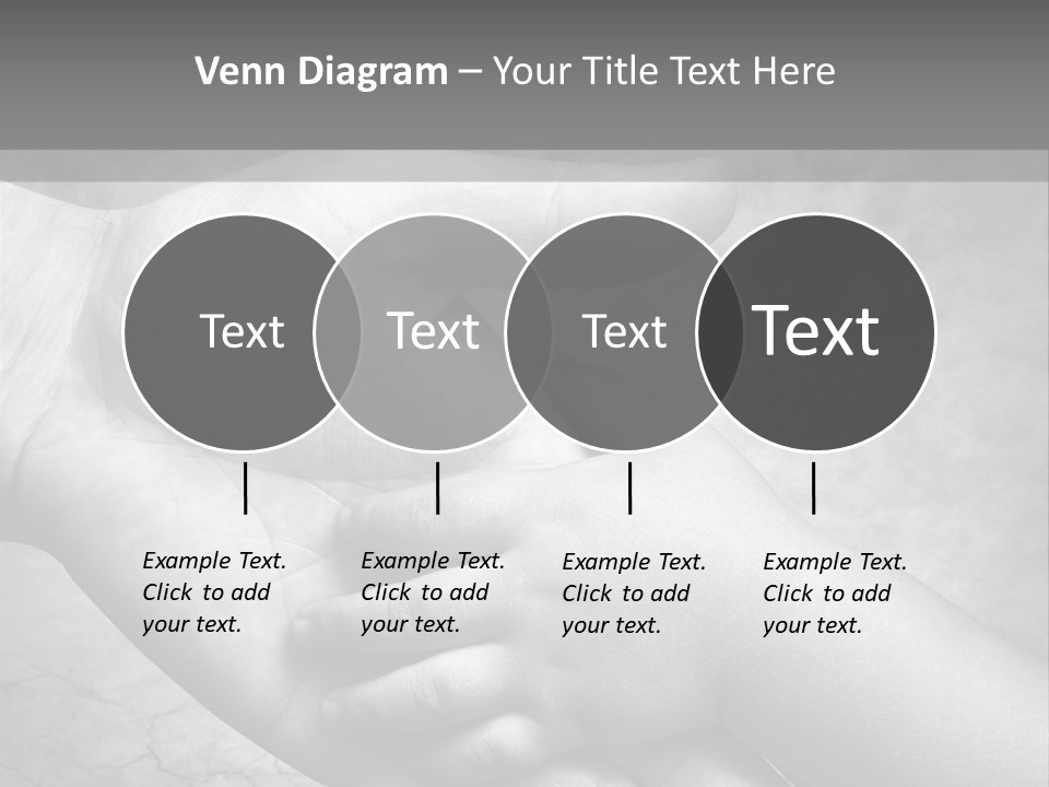 Men Body Palm PowerPoint Template