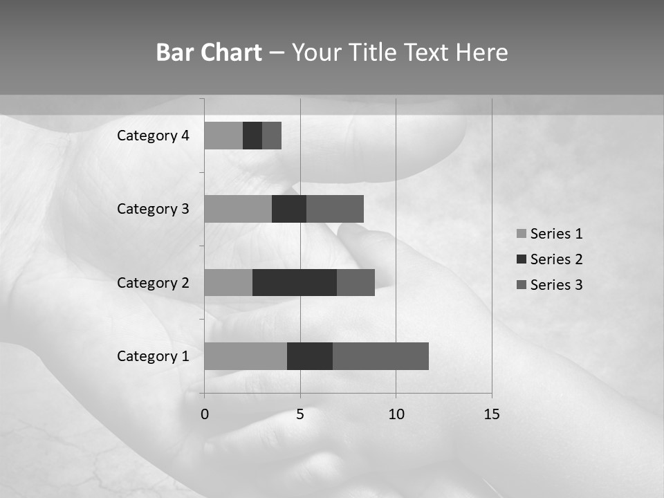 Men Body Palm PowerPoint Template