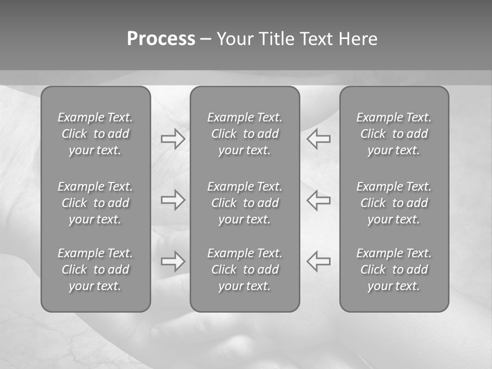 Men Body Palm PowerPoint Template