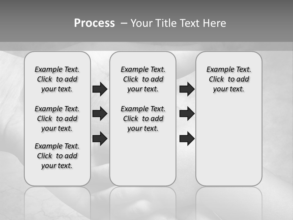 Men Body Palm PowerPoint Template