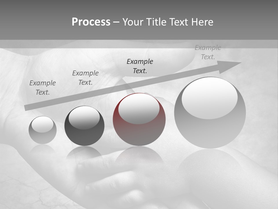 Men Body Palm PowerPoint Template