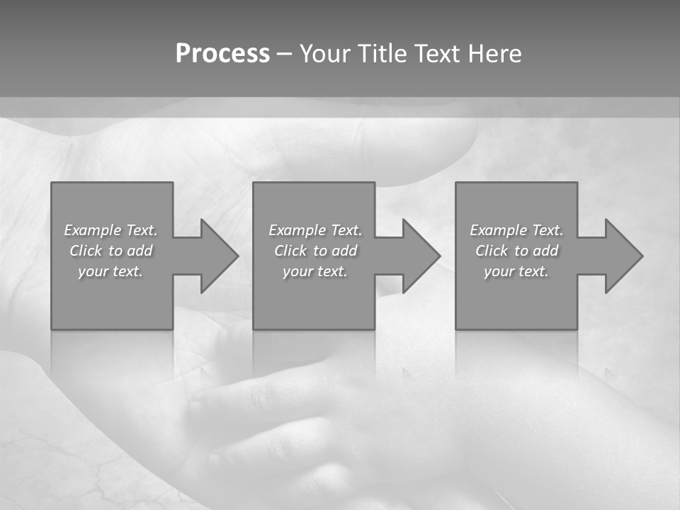 Men Body Palm PowerPoint Template