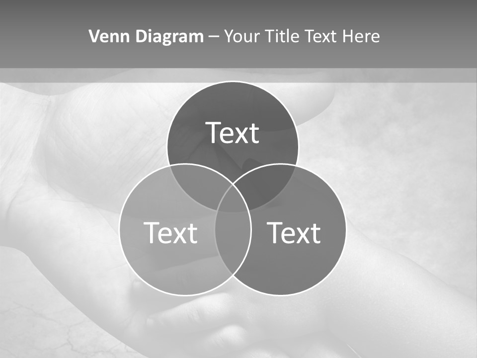 Men Body Palm PowerPoint Template