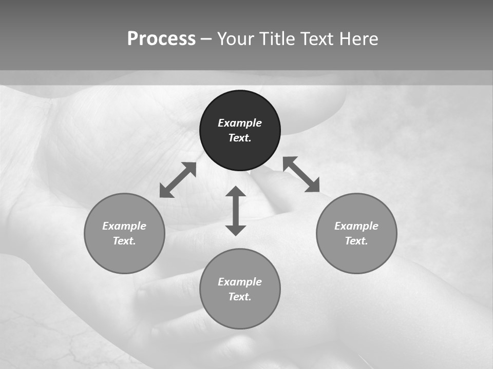 Men Body Palm PowerPoint Template