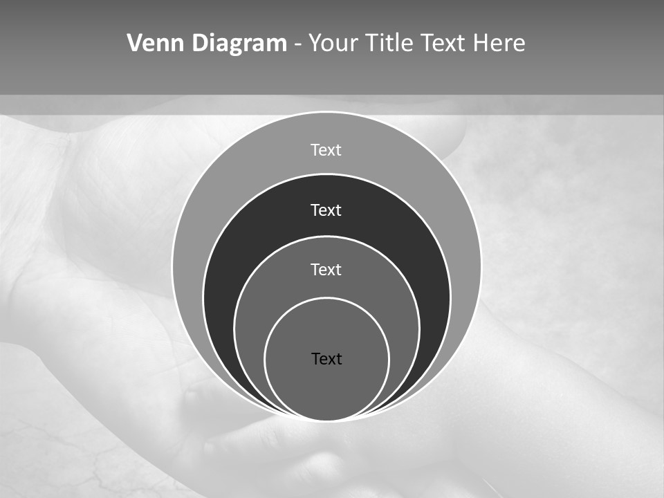Men Body Palm PowerPoint Template