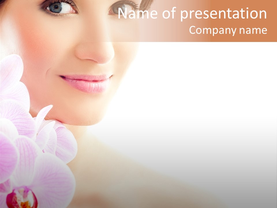 Model Beautiful Luxury PowerPoint Template