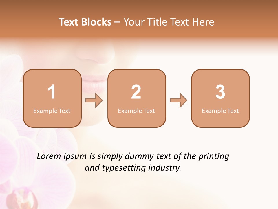 Model Beautiful Luxury PowerPoint Template