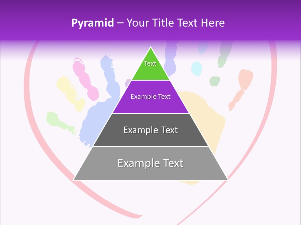 Heart White Ink PowerPoint Template
