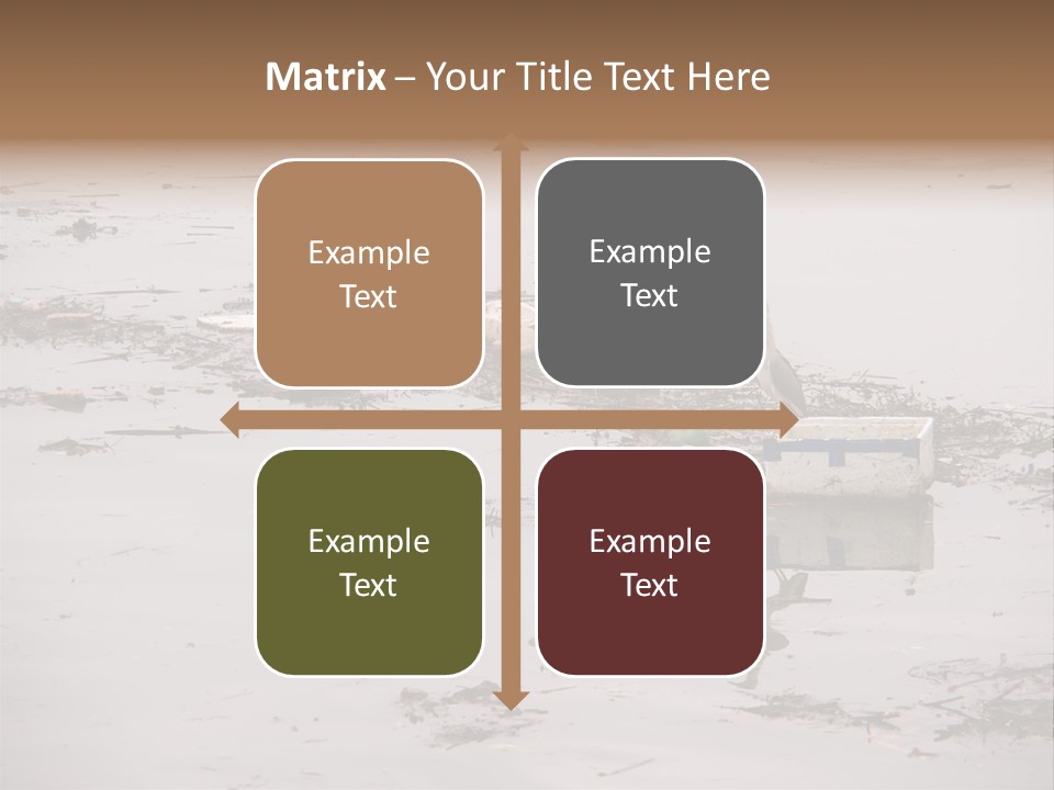 Dirty Sad Problem PowerPoint Template