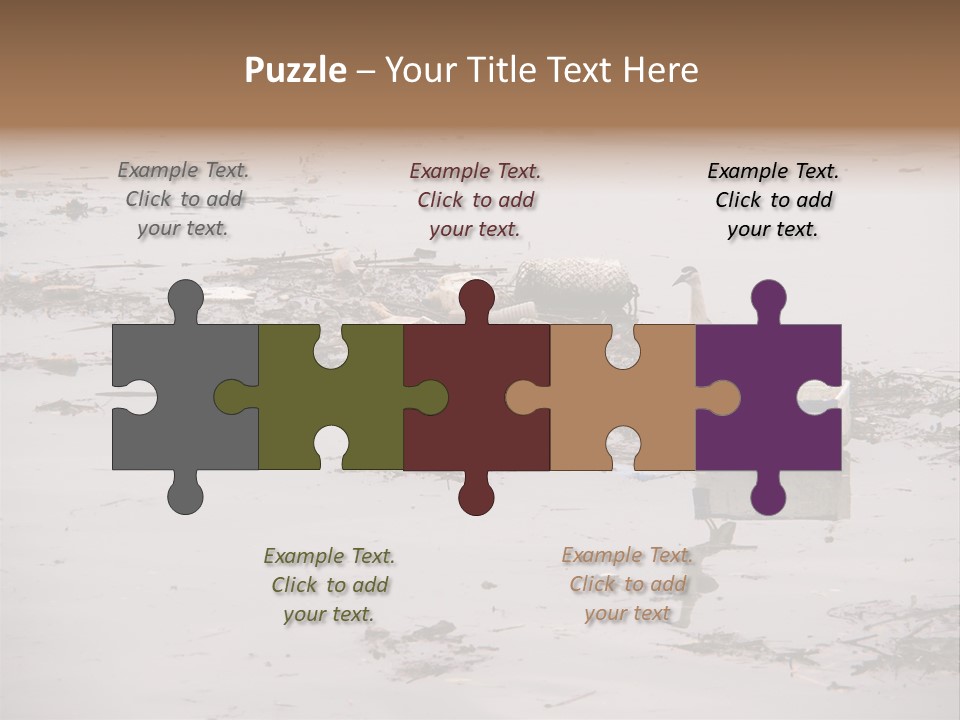 Dirty Sad Problem PowerPoint Template