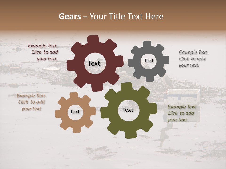 Dirty Sad Problem PowerPoint Template