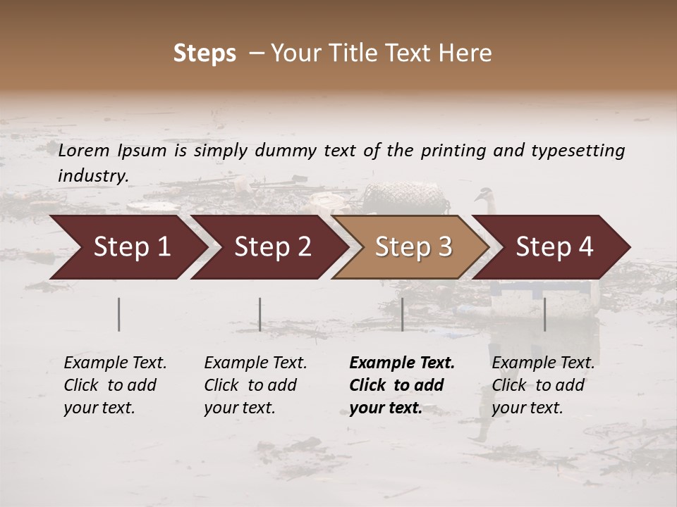 Dirty Sad Problem PowerPoint Template