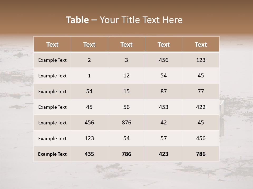 Dirty Sad Problem PowerPoint Template