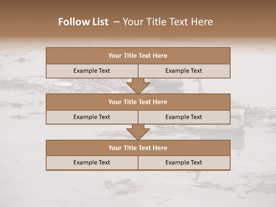 Dirty Sad Problem PowerPoint Template