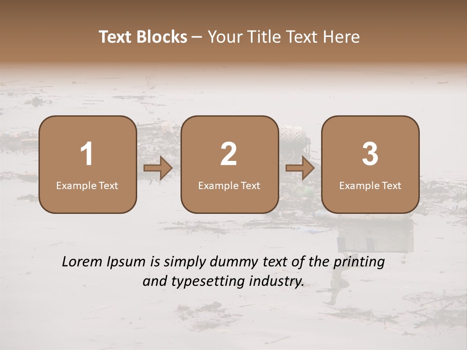 Dirty Sad Problem PowerPoint Template