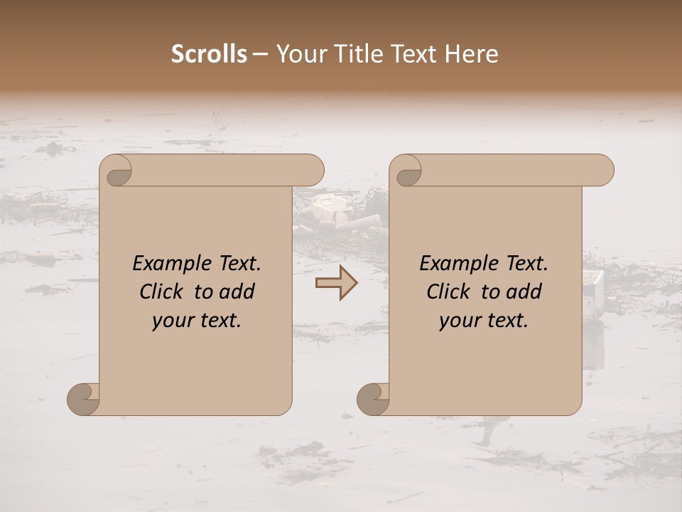Dirty Sad Problem PowerPoint Template
