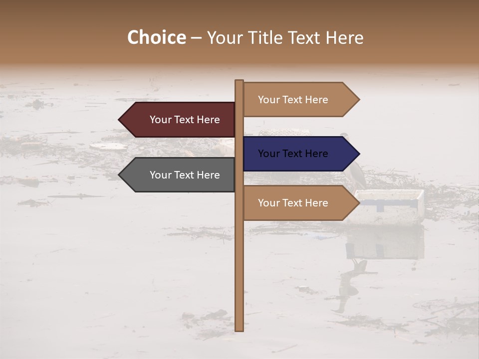 Dirty Sad Problem PowerPoint Template