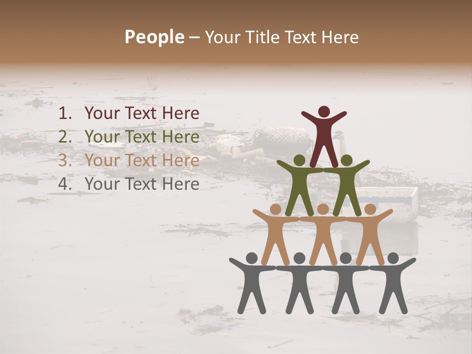 Dirty Sad Problem PowerPoint Template