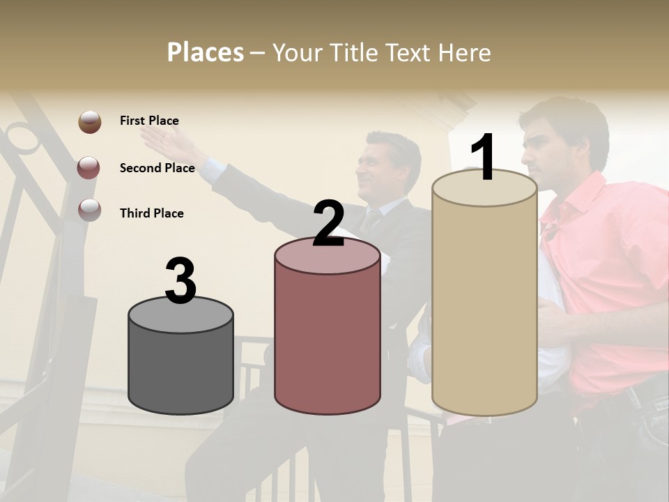 Mobile Businessman New PowerPoint Template