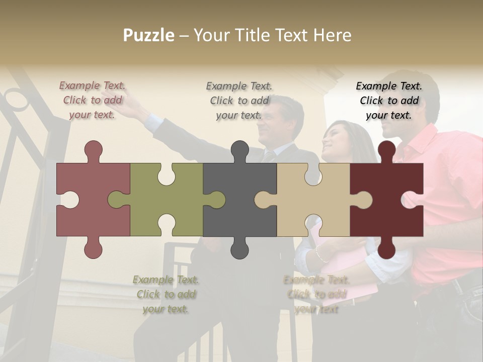 Mobile Businessman New PowerPoint Template