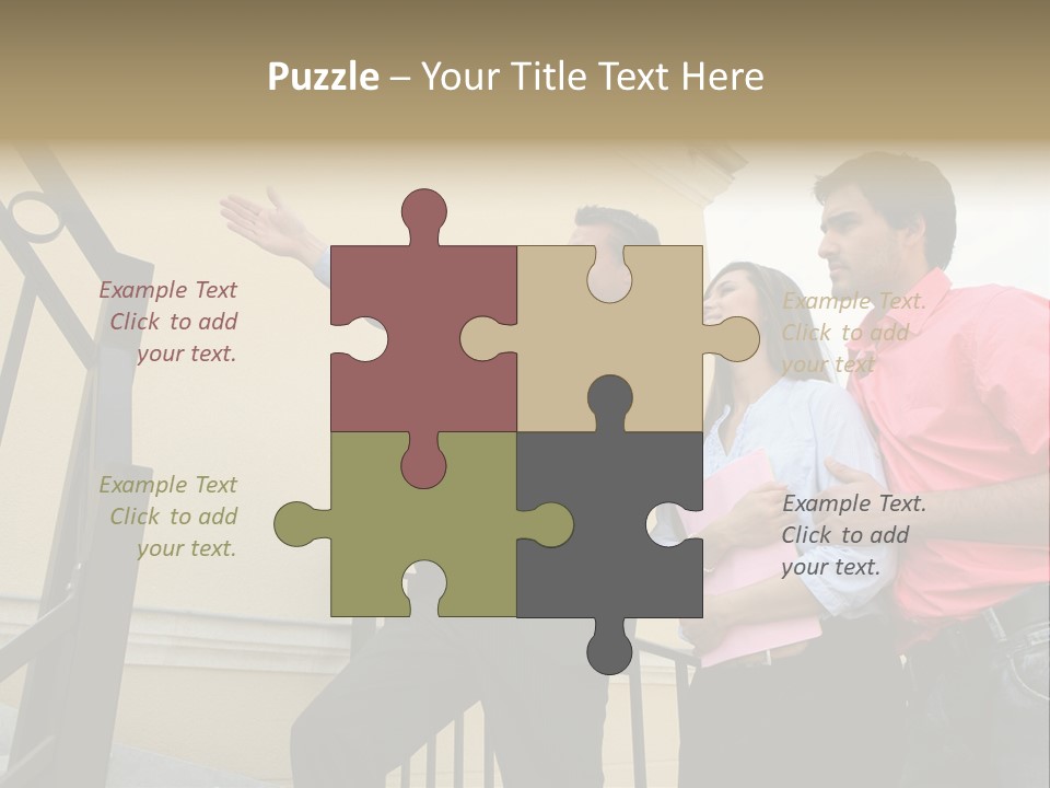 Mobile Businessman New PowerPoint Template