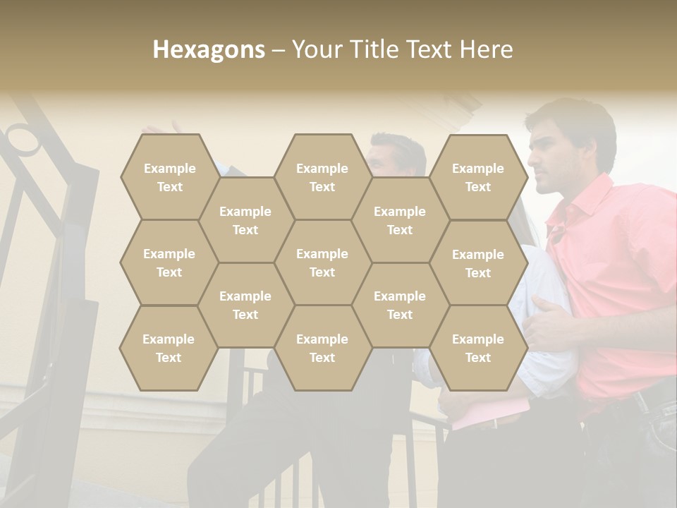 Mobile Businessman New PowerPoint Template