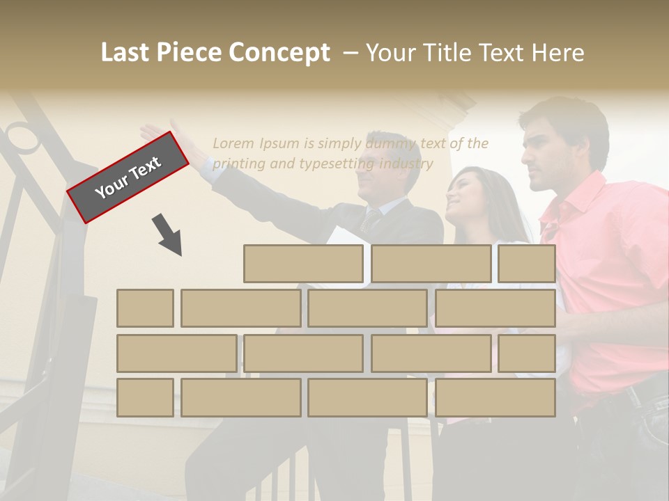Mobile Businessman New PowerPoint Template