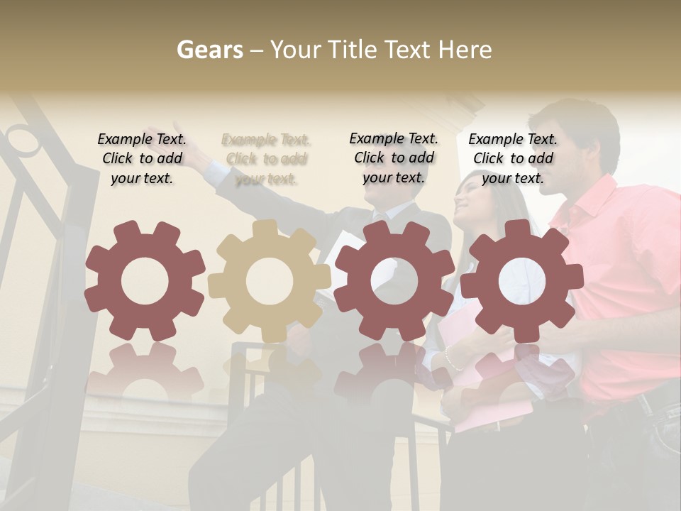 Mobile Businessman New PowerPoint Template